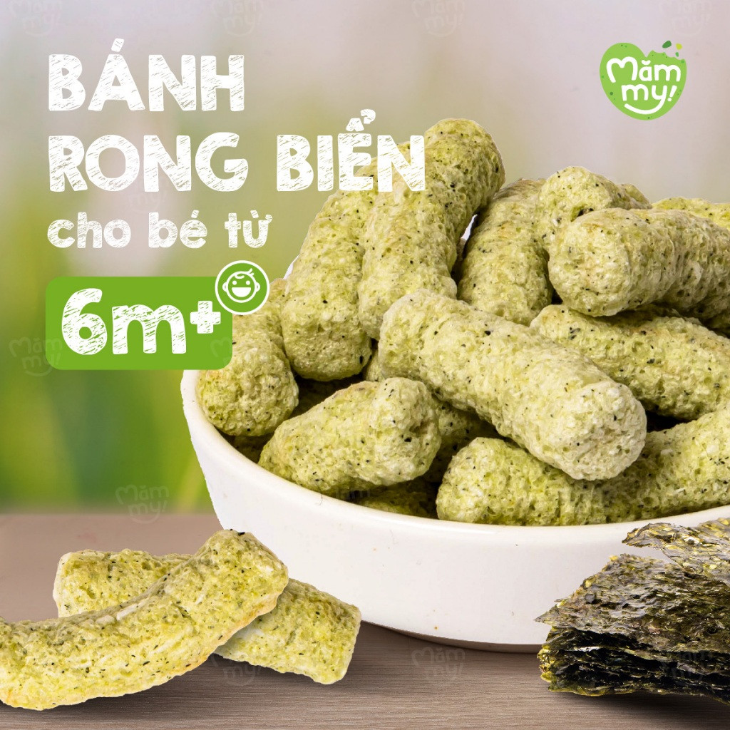 Bánh ăn dặm vị rong biển 2