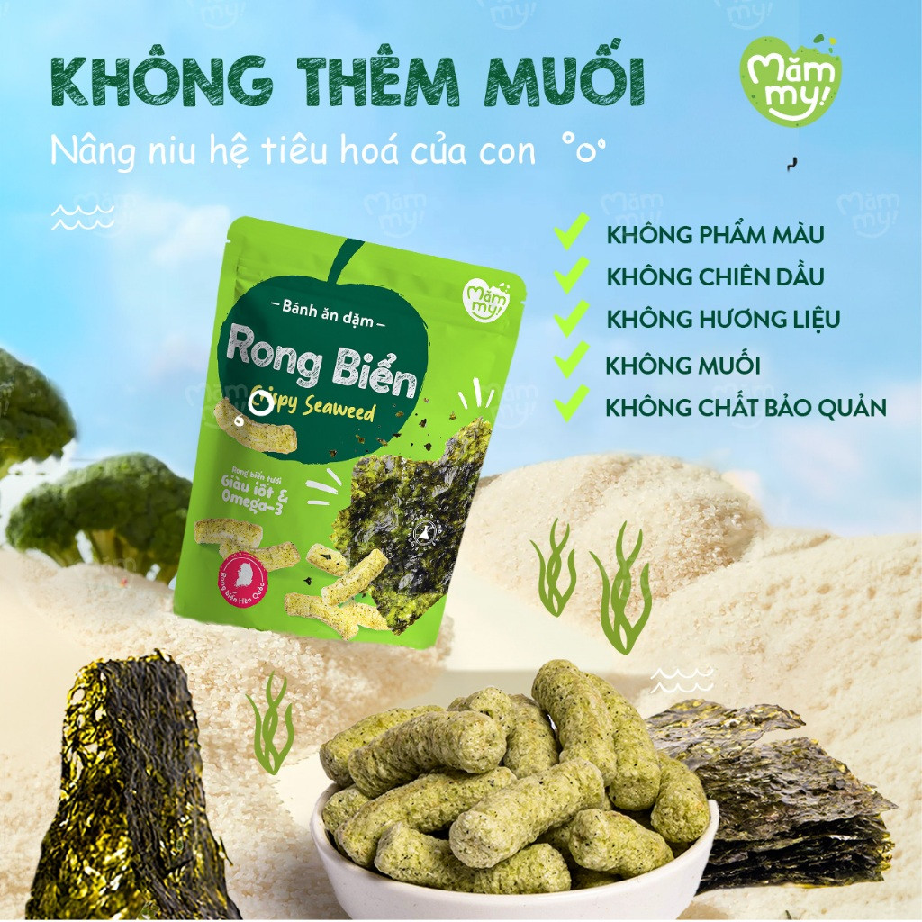 Bánh ăn dặm vị rong biển 6